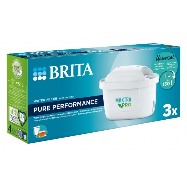 Brita MX+ Pro Pure Performance filter 3 pcs Brita MX+ Pro Pure Performance filter 3 pcs