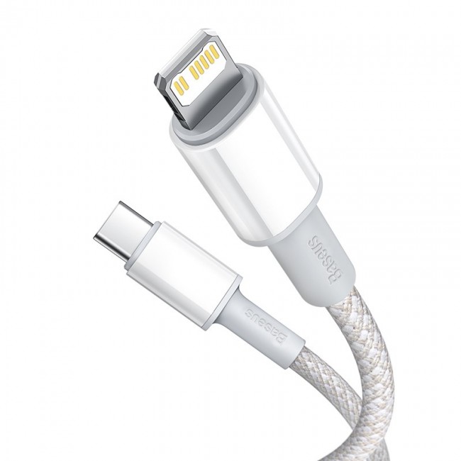 Baseus CATLGD-02 lightning cable 1 m White Baseus CATLGD-02 lightning cable 1 m White