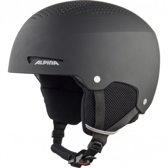 WINTER HELMET ALPINA ZUPO BLACK MATT 51-55 WINTER HELMET ALPINA ZUPO BLACK MATT 51-55