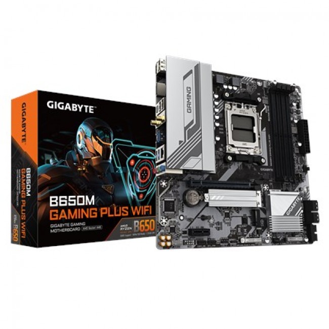 Motherboard AMD B650 SAM5 MATX/B650M GAMING PLUS WF GIGABYTE Motherboard AMD B650 SAM5 MATX/B650M GAMING PLUS WF GIGABYTE