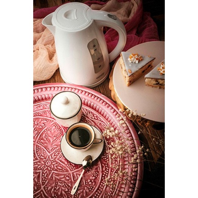 Camry Premium CR 1256 electric kettle 1.7 L 2000 W White Camry Premium CR 1256 electric kettle 1.7 L 2000 W White