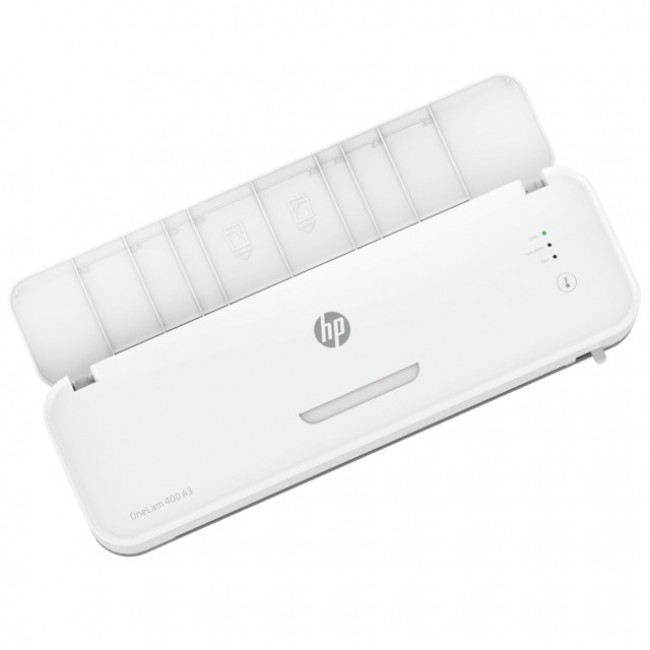 HP lamineer apparaat OneLam 400 A3 Hot laminator 600 mm/min White HP lamineer apparaat OneLam 400 A3 Hot laminator 600 mm/min White
