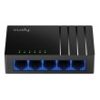 Cudy GS105D network switch Unmanaged Gigabit Ethernet (10/100/1000) Black
