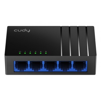 Cudy GS105D network switch Unmanaged Gigabit Ethernet (10/100/1000) Black