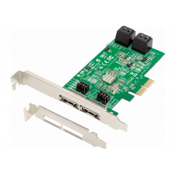 Dawicontrol DC-624E RAID RAID controller PCI Express x2 2.0 6 Gbit/s