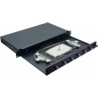 Helos 375557 rack cabinet 1U Black