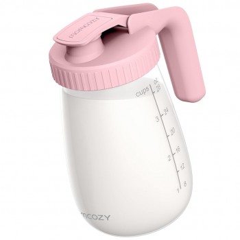 Momcozy GP01 R owy | Pojemnik do przechowywania mleka matki 950ml