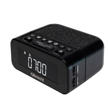 Albrecht DR 451 DAB+/UKW Radiowecker, schwarz