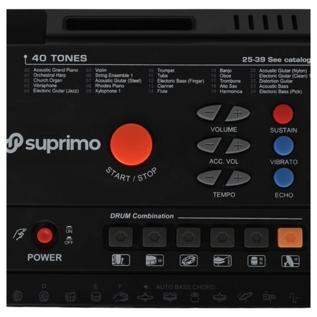 MQ 6116 - keyboard for learning to play, designed for children