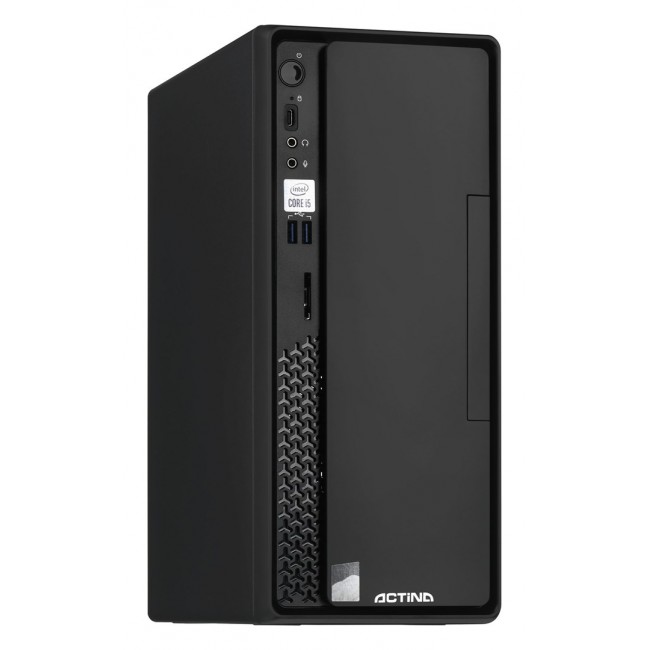 Actina 5901443334361 PC i3-12100 Mini Tower Intel Core i3 8 GB DDR4-SDRAM 512 GB SSD Windows 11 Home Black