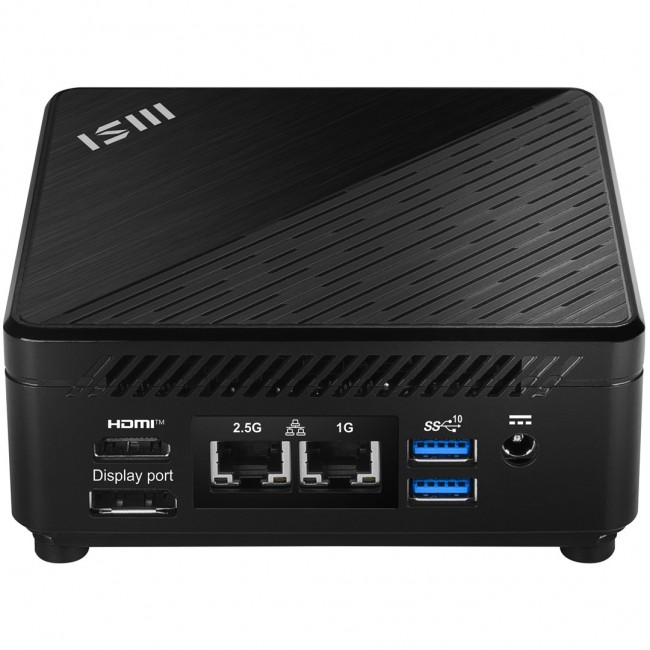 MSI Cubi 5 12M-004EU Intel Core i3 i3-1215U 8 GB DDR4-SDRAM 256 GB SSD Windows 11 Pro Mini PC Black