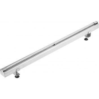 Slotted shower channel 70 cm