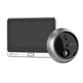 WIRELESS WIFI DOORBELL WITH VIEWFINDER EZVIZ DP2 CS-DP2-A0-6E2WPFBS