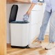 ROTHO Ribo White - pedal bin 35l ROTHO Ribo White - pedal bin 35l