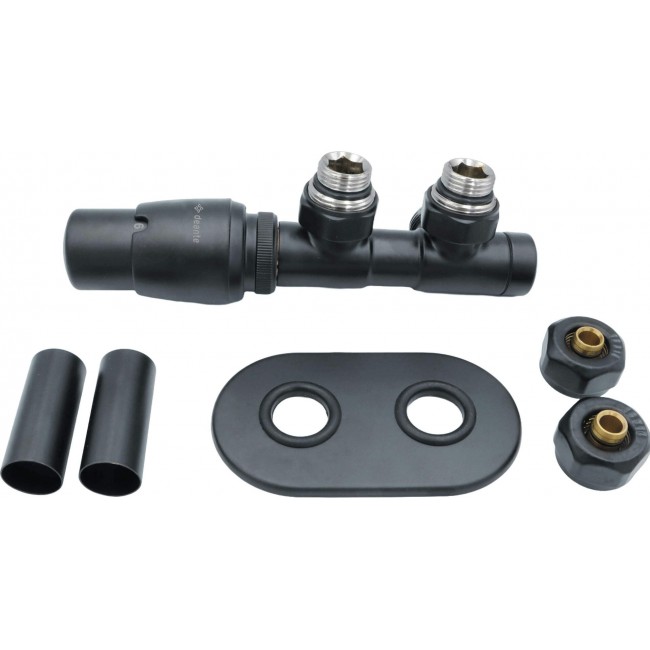Thermostatic valve for bathroom radiator - left Thermostatic valve for bathroom radiator - left