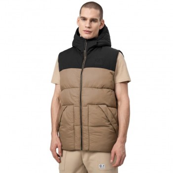 Men's vest 4F gold H4Z22 KUMP002 74S S