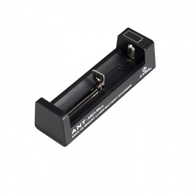 Fast charger for cylindrical Li-ion batteries 18650 Xtar ANT MC1 Plus Fast charger for cylindrical Li-ion batteries 18650 Xtar ANT MC1 Plus