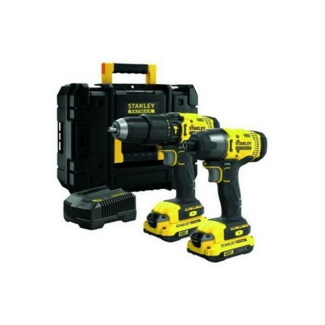 Irankiu rinkinys Stanley SFMCK465D2T-QW (SFMCD711 + SFMCF800) 18 V 2x2,0 Ah akum. Irankiu rinkinys Stanley SFMCK465D2T-QW (SFMCD711 + SFMCF800) 18 V 2x2,0 Ah akum.