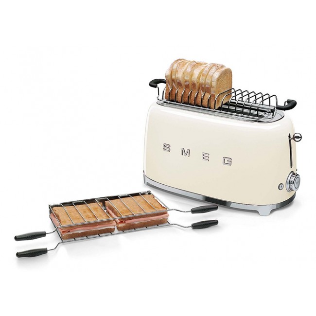 Smeg 50's Style Toaster TSF02CREU Cream