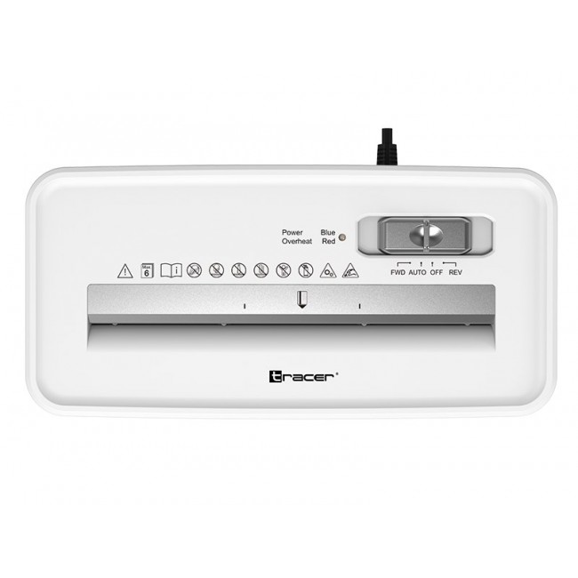 Tracer Razor 3 Paper Shredder White Tracer Razor 3 Paper Shredder White