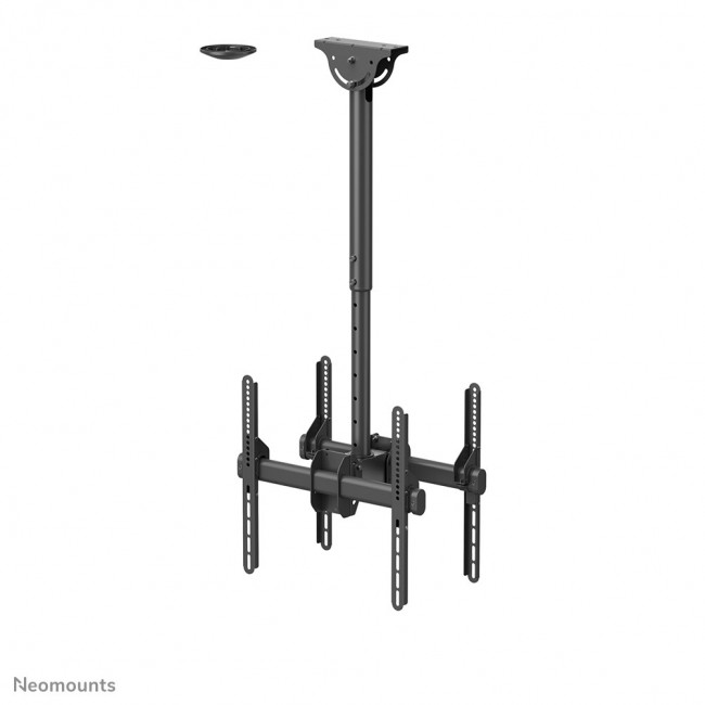Neomounts NM-C440DBLACK Dual monitor/TV mount ceiling 32-60