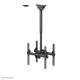 Neomounts NM-C440DBLACK Dual monitor/TV mount ceiling 32-60