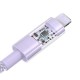 Baseus Gem USB to IP 2.4A fast charging cable 1 m Purple Baseus Gem USB to IP 2.4A fast charging cable 1 m Purple