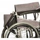 Lightweight steel Wheelchair with brakes AT52301