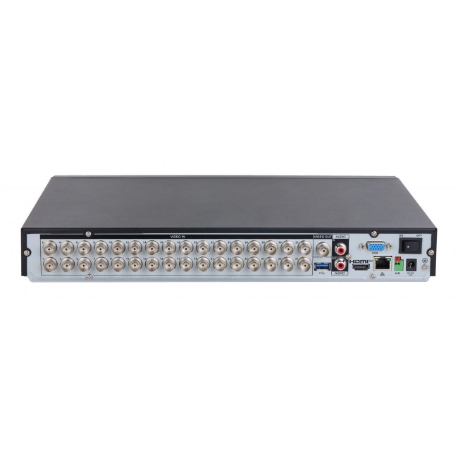 Dahua Technology 32CH Penta-brid 5MP Value/1080P 1U 2HDDs WizSense Digital Video Recorder