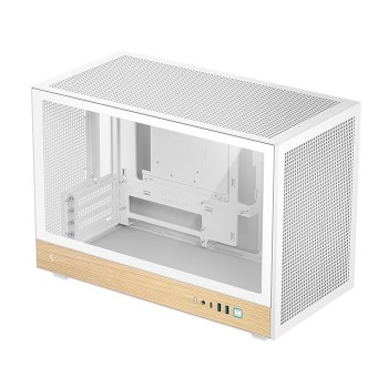 DeepCool CH260 WOOD case, white