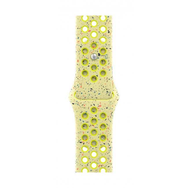 Apple MC1U4ZM/A smart wearable accessory Band Yellow Fluoroelastomer