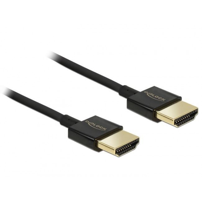 DeLOCK HDMI/HDMI, 4.5 m HDMI cable HDMI Type A (Standard) Black