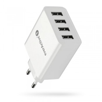 Charger EVERACTIVE SC-400 4 x USB 5A white