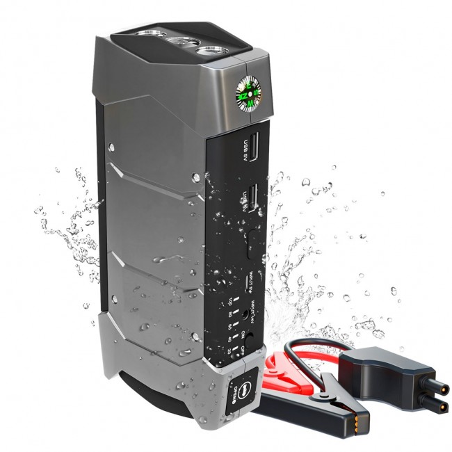 Extralink Jump Max7 Jump Starter 10000mAh | Starter power bank for starting the car | 3x LED, Flashlight, Compass, Hammer Extralink Jump Max7 Jump Starter 10000mAh | Starter power bank for starting the car | 3x LED, Flashlight, Compass, Hammer