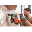 Black & Decker BEHS03K 900 RPM SDS Plus Black, Orange