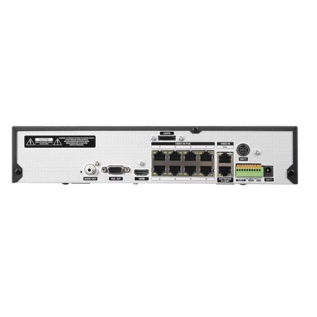 BCS BCS-U-NVR0802-A-4K-8P(6TB) 1.5U Black