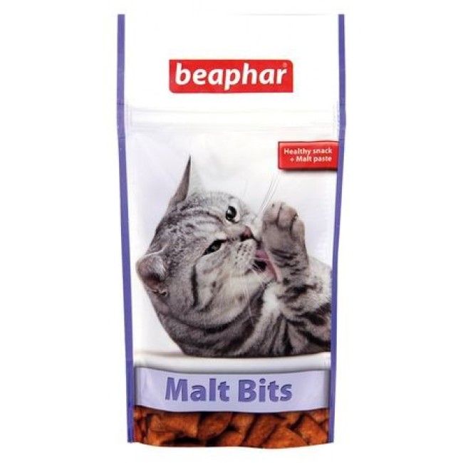 Beaphar Malt Bits - cat treat against pilobezoars - 150 g