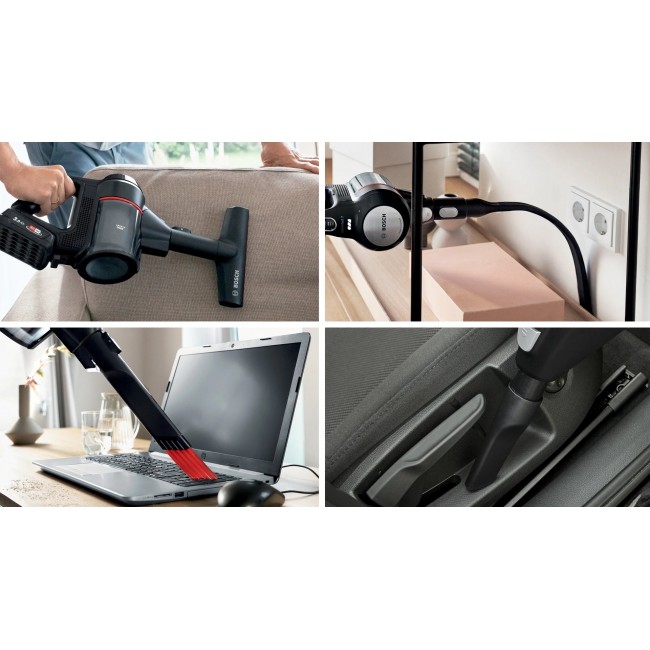Bosch BCS712XXL stick vacuum/electric broom Battery Dry Bagless 0.3 L Black 3 Ah Bosch BCS712XXL stick vacuum/electric broom Battery Dry Bagless 0.3 L Black 3 Ah