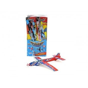 Cardboard and foam plane 48cm (24pcs)