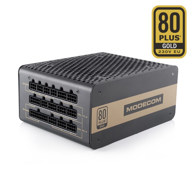 Modecom Volcano 850 Gold power supply unit 850 W ATX Black Modecom Volcano 850 Gold power supply unit 850 W ATX Black