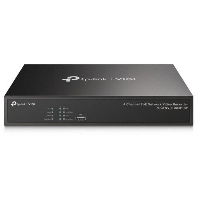 TP-Link VIGI 4 Channel PoE+ Network Video Recorder TP-Link VIGI 4 Channel PoE+ Network Video Recorder