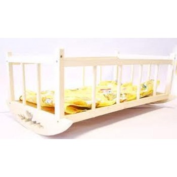 Wooden Lawn Mower 52x34x22 with MALIMAS 154248 Pattern Bedding