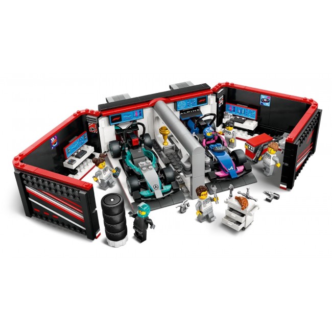LEGO CITY 60444 F1 Garage & Mercedes-AMG & Alpine Cars LEGO CITY 60444 F1 Garage & Mercedes-AMG & Alpine Cars