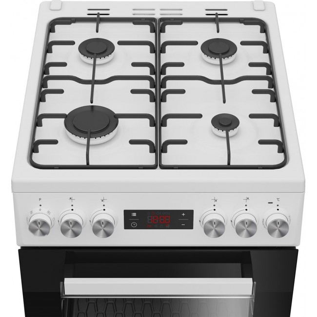 Beko FSE52323DWD cooker Freestanding cooker Electric Gas White Beko FSE52323DWD cooker Freestanding cooker Electric Gas White