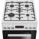 Beko FSE52323DWD cooker Freestanding cooker Electric Gas White Beko FSE52323DWD cooker Freestanding cooker Electric Gas White