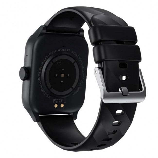 Weofly Active Smartwatch - Multifunction Watch Bluetooth BT5.2 Black Weofly Active Smartwatch - Multifunction Watch Bluetooth BT5.2 Black