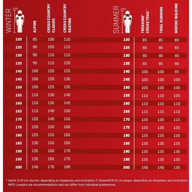 LEKI BOLD LITE S black 115 poles