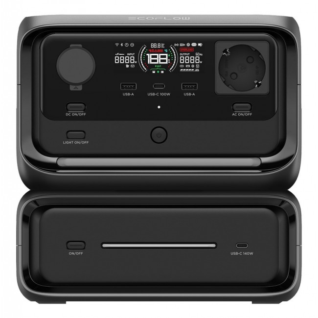 EcoFlow River 3 Max portable power station Lithium Iron Phosphate (LiFePO4) 4.7 kg EcoFlow River 3 Max portable power station Lithium Iron Phosphate (LiFePO4) 4.7 kg