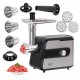 Adler AD 4813 mincer 2000 W Black, Silver Adler AD 4813 mincer 2000 W Black, Silver