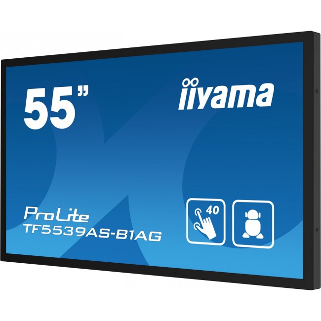iiyama TF5539AS-B1AG Signage Display Kiosk design 138.7 cm (54.6 iiyama TF5539AS-B1AG Signage Display Kiosk design 138.7 cm (54.6